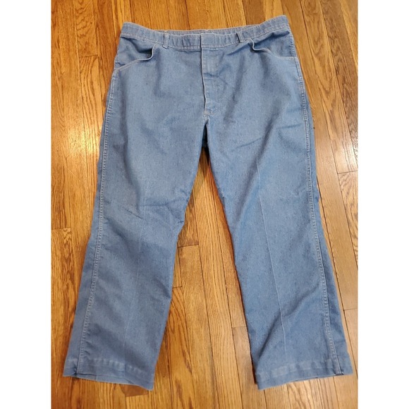 Comfort Action Sports Other - VTG Comfort Action Sports Jeans Mens 42x30 Lt Wash Classic Hook Bar Closure EUC